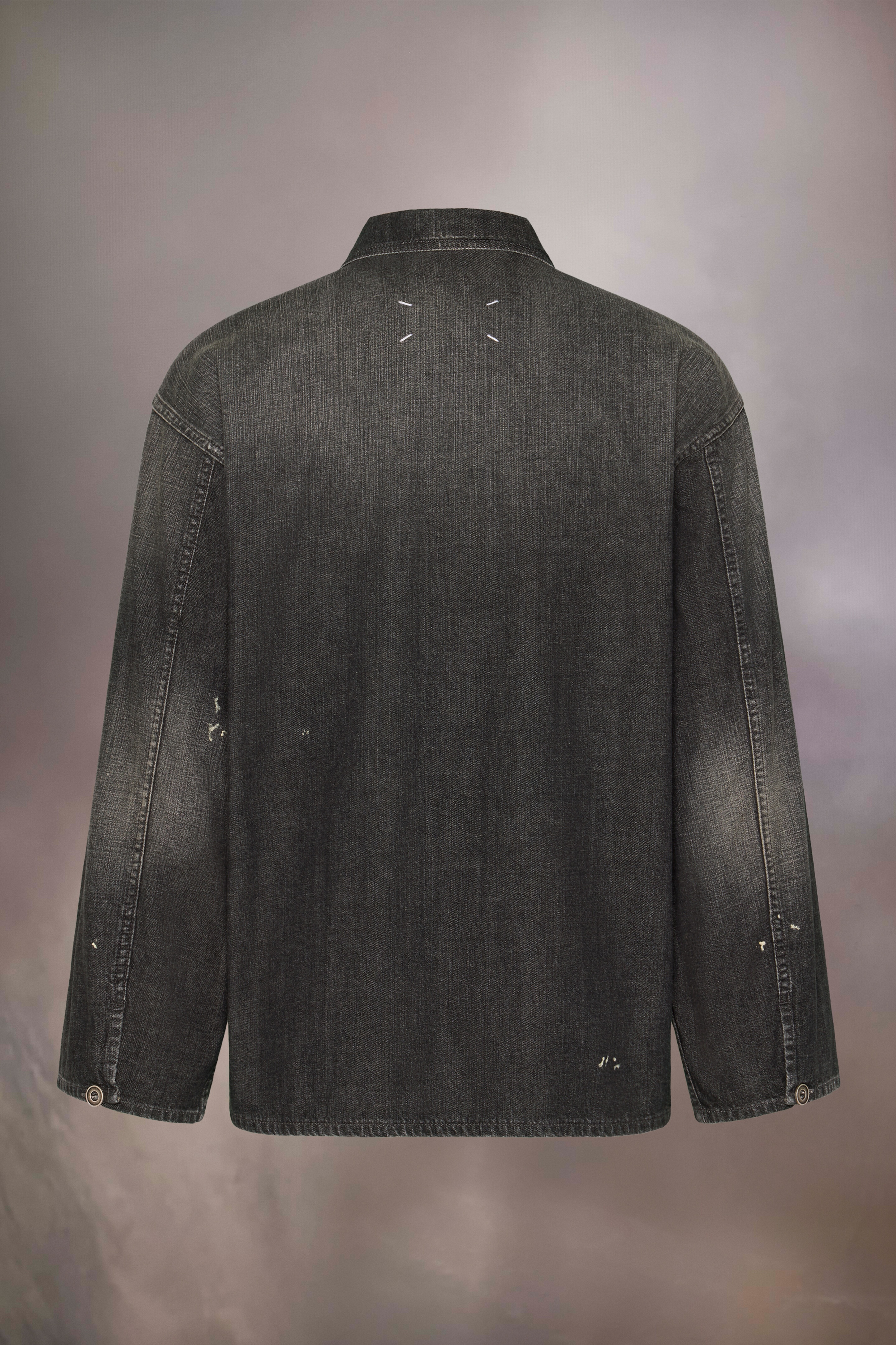 Distressed denim shirt - 3