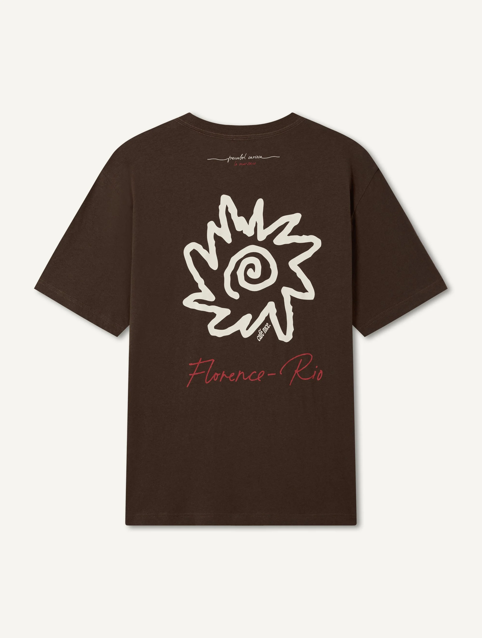 LA MARZOCCO DINIS COTTON-LINEN T-SHIRT - 1