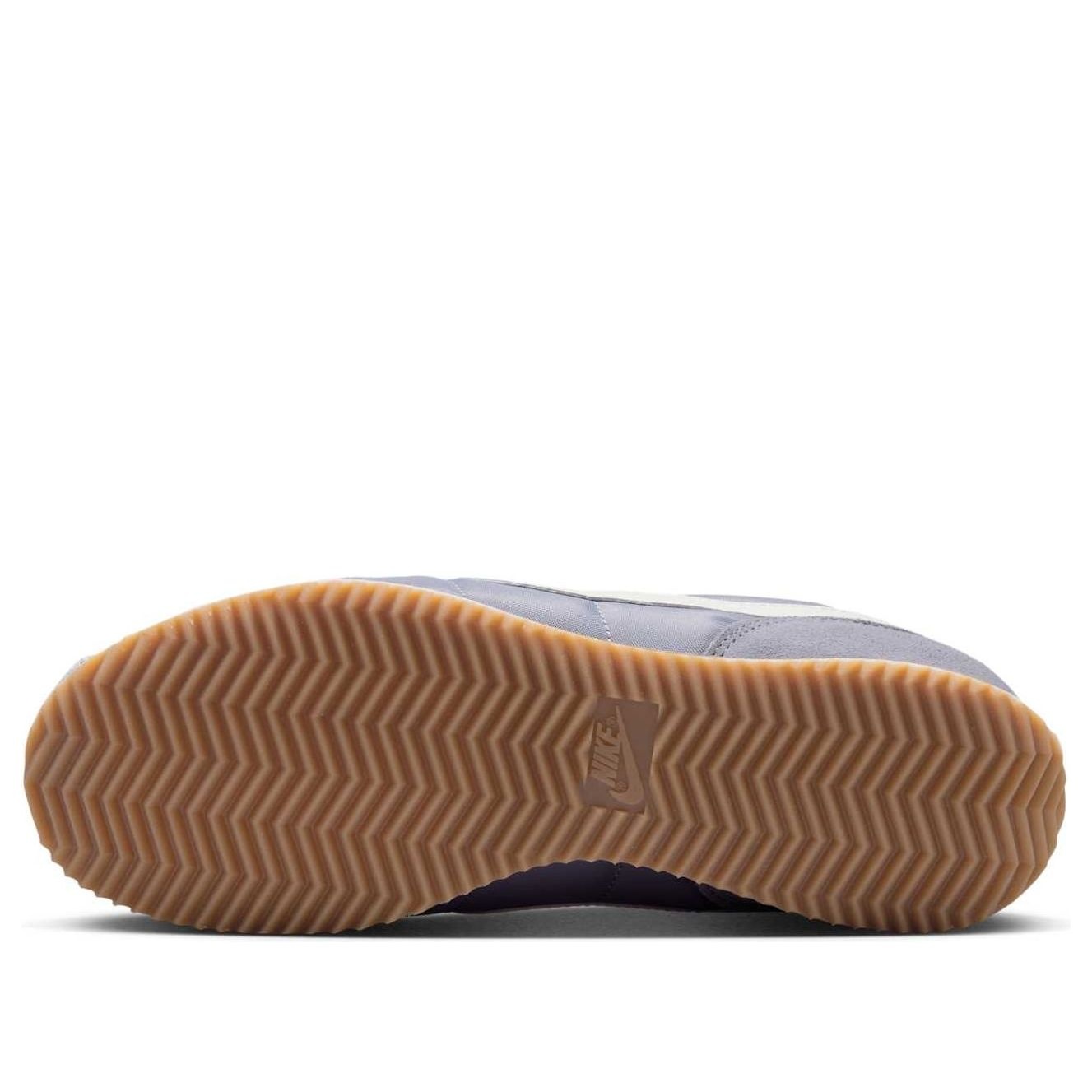 (WMNS) Nike Cortez Textile 'Cement Grey Gum Light Brown Safety Orange Sail' DZ2795-005 - 6
