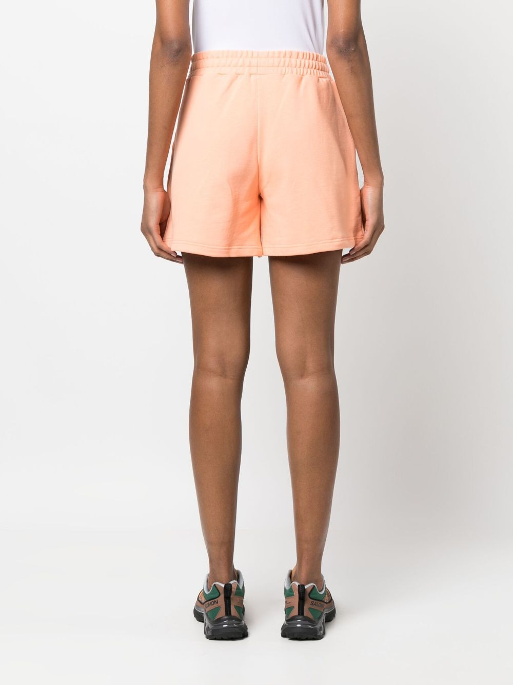 jersey-knit mini shorts - 4