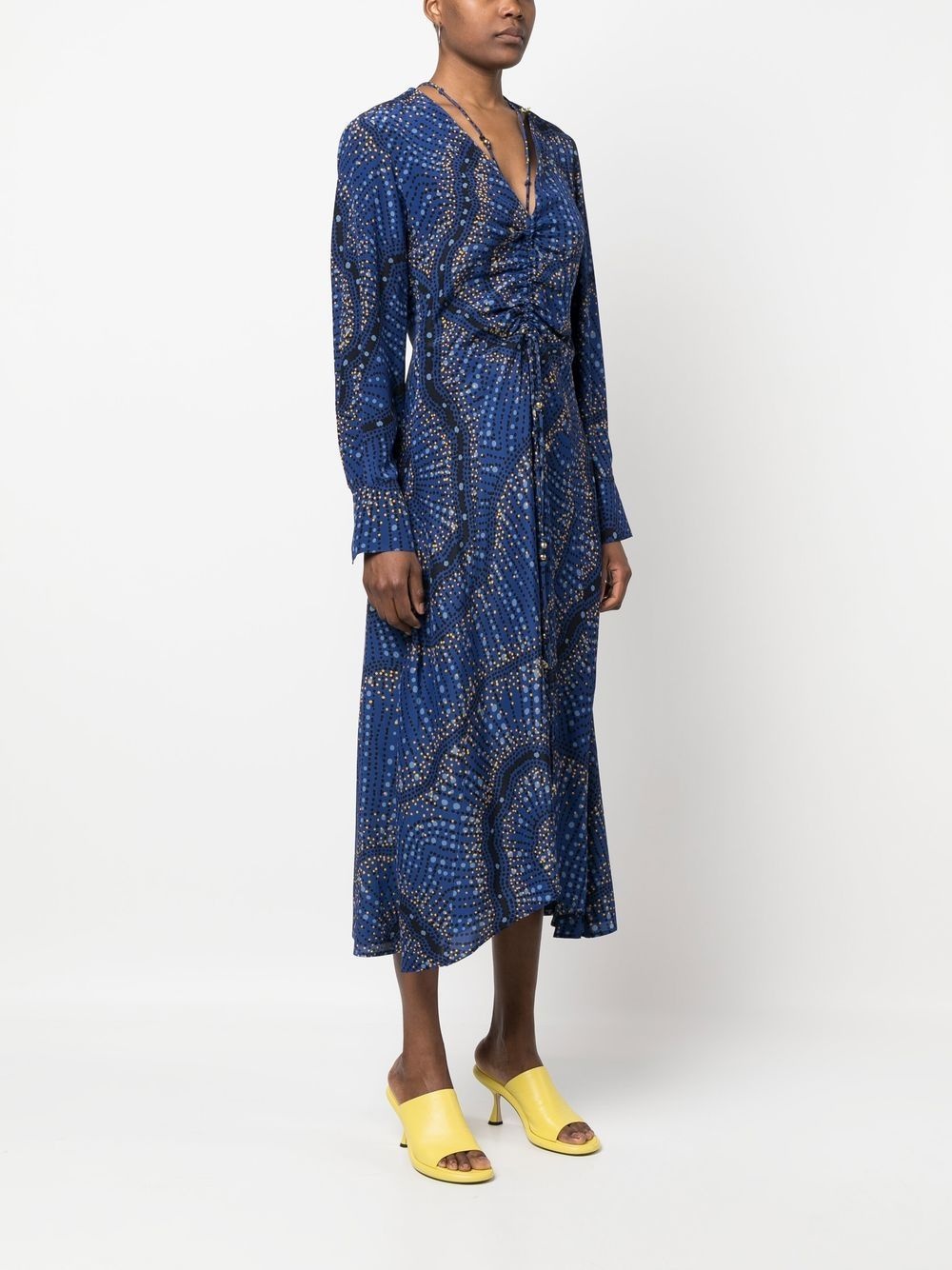 Mila V-neck dress - 3