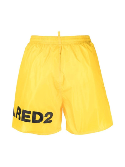 DSQUARED2 logo drawstring swim shorts outlook