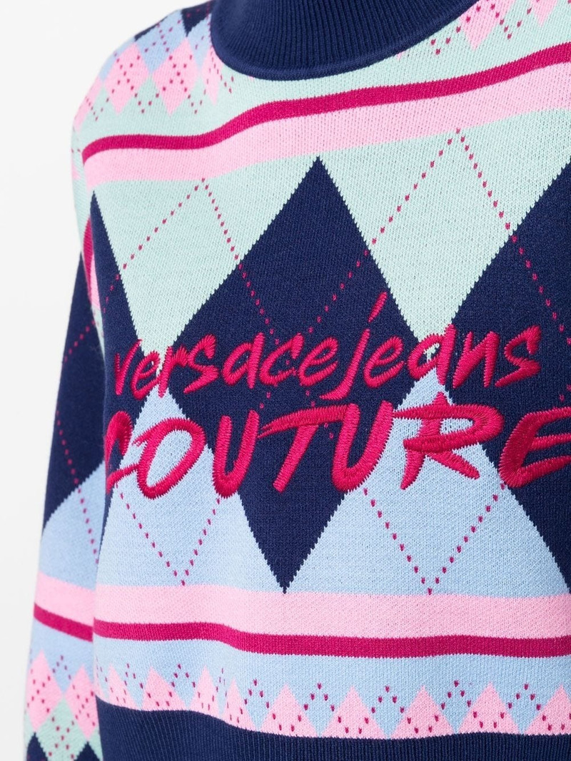 embroidered-logo jumper 5