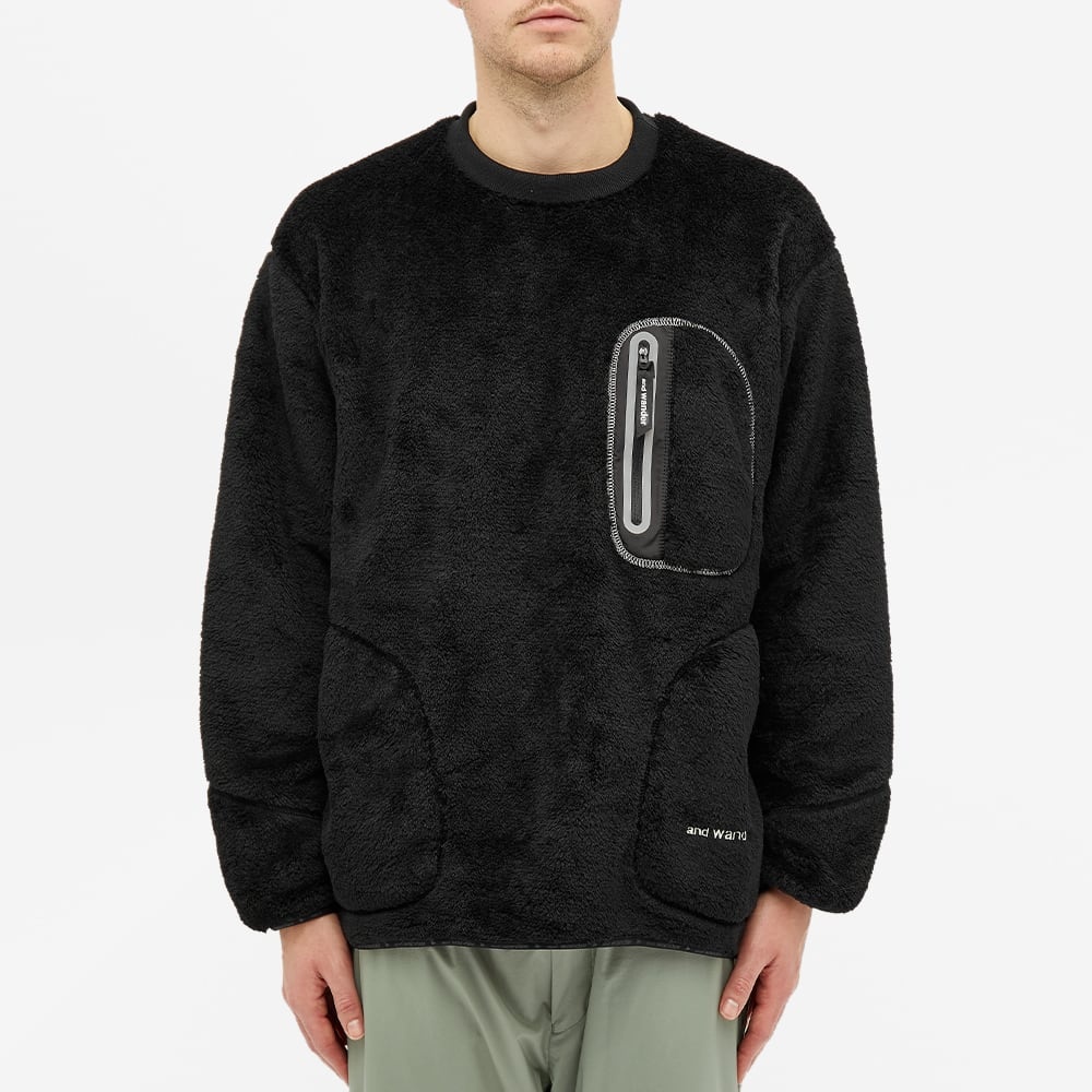 And Wander High Loft Fleece Sweat - 4