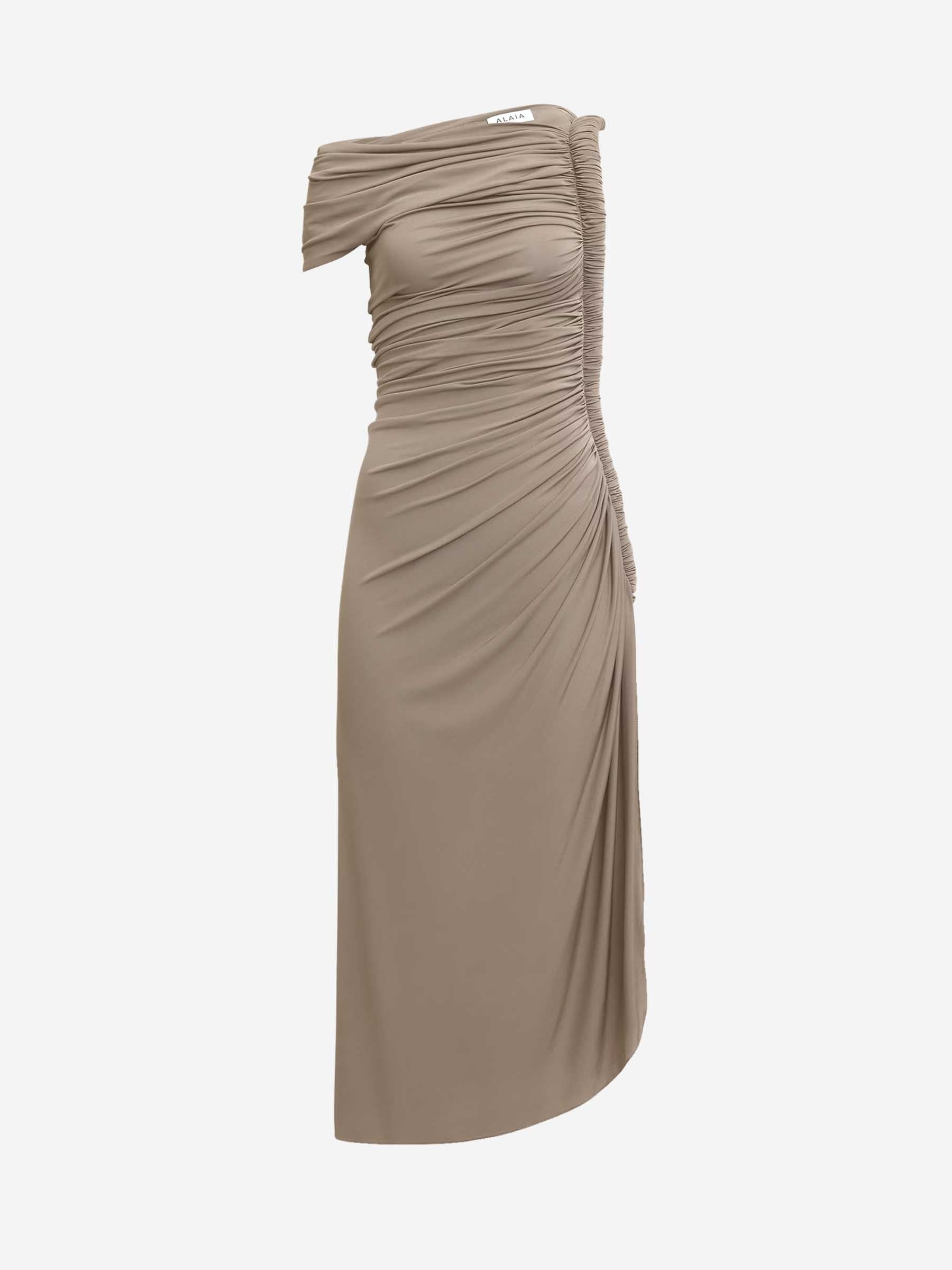 ワンピース ALAIA DRAPED KNIT DRESS Alaïa DRAPED KNIT DRESS | santaeulalia | REVERSIBLE