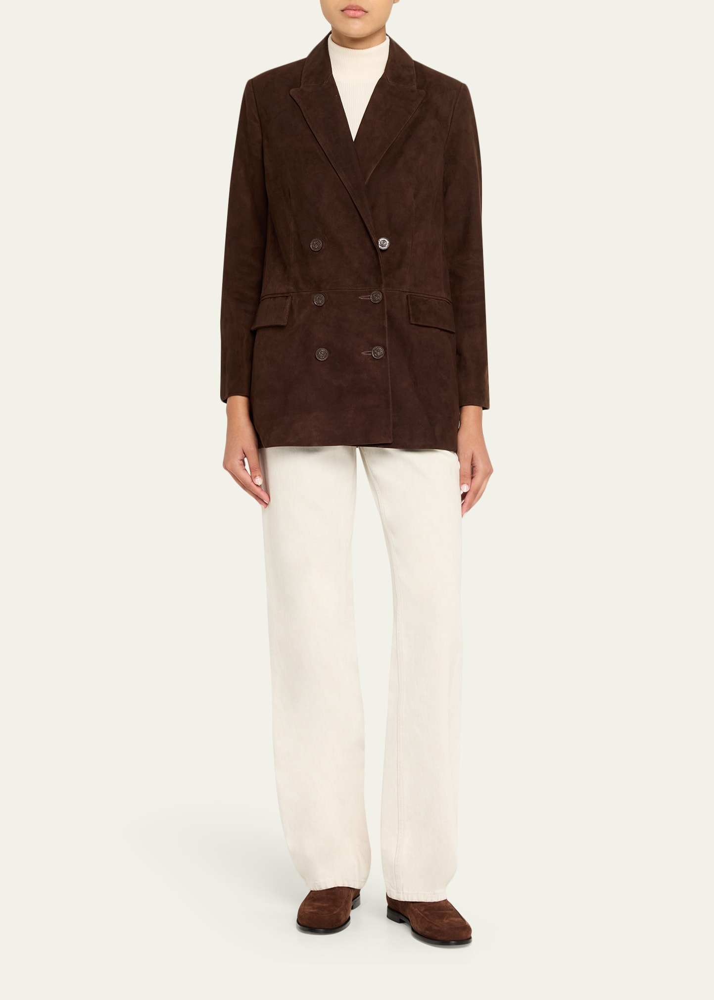 Aimee Relaxed Double-Breasted Blazer - 2