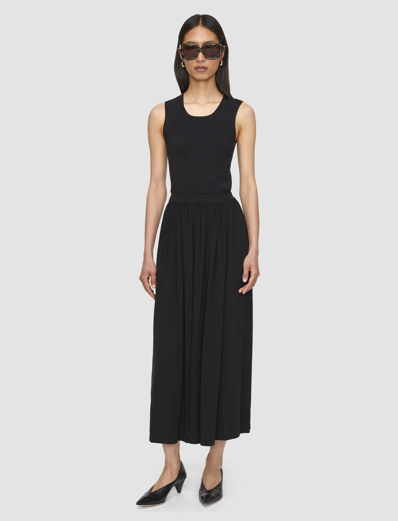 JOSEPH Vidal Crepe Jersey Skirt outlook