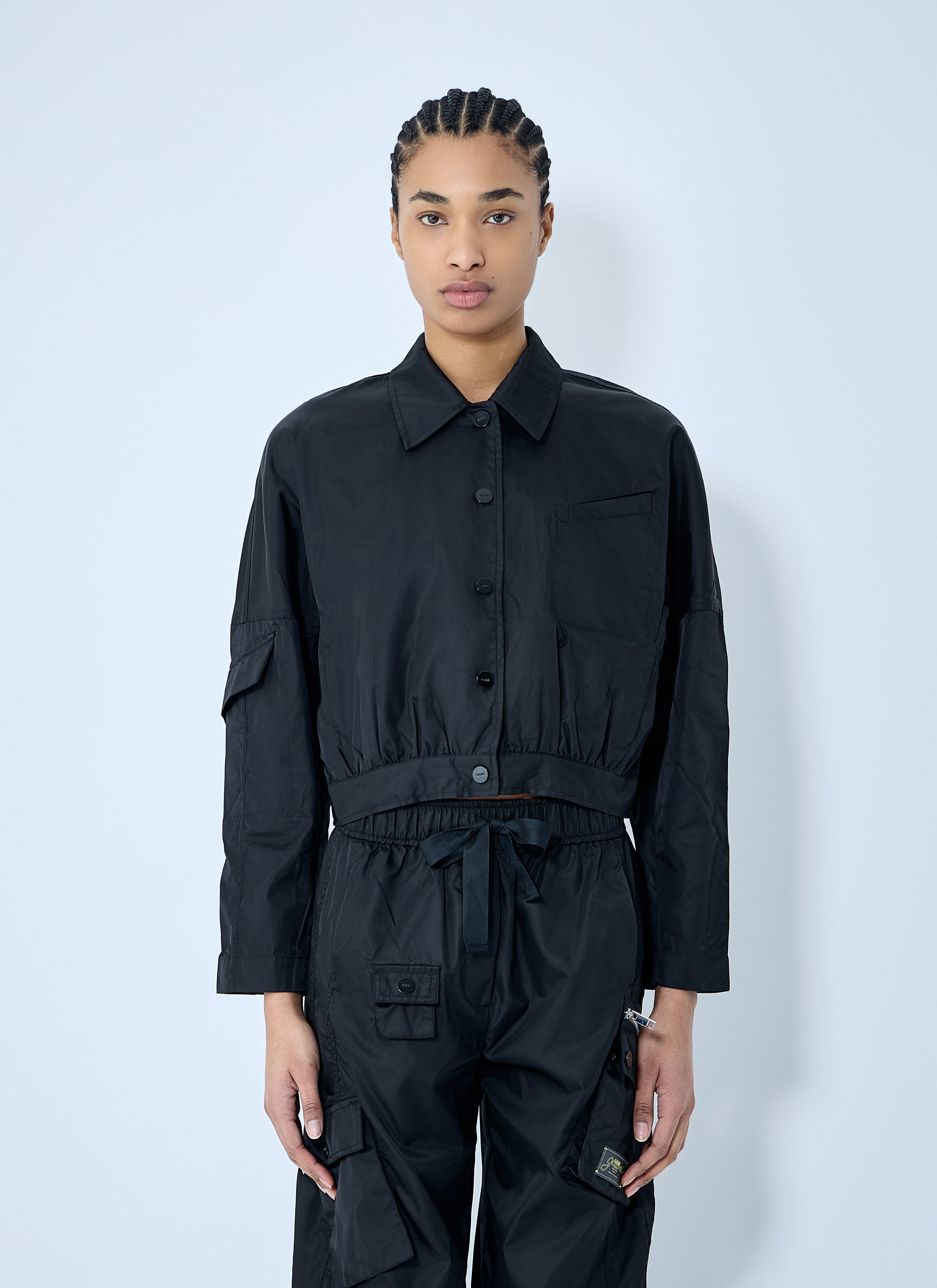 Ganni Women Duchesse Short Jacket - 1
