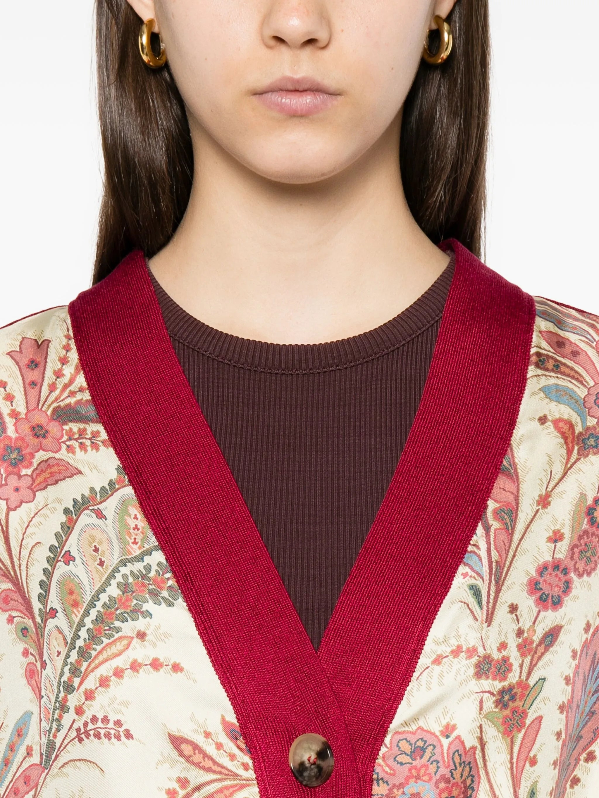 Etro Paisley-panel Cardi-coat - 3