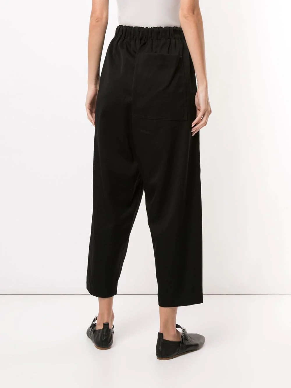 multi-pocket zip cuff cropped trousers - 4