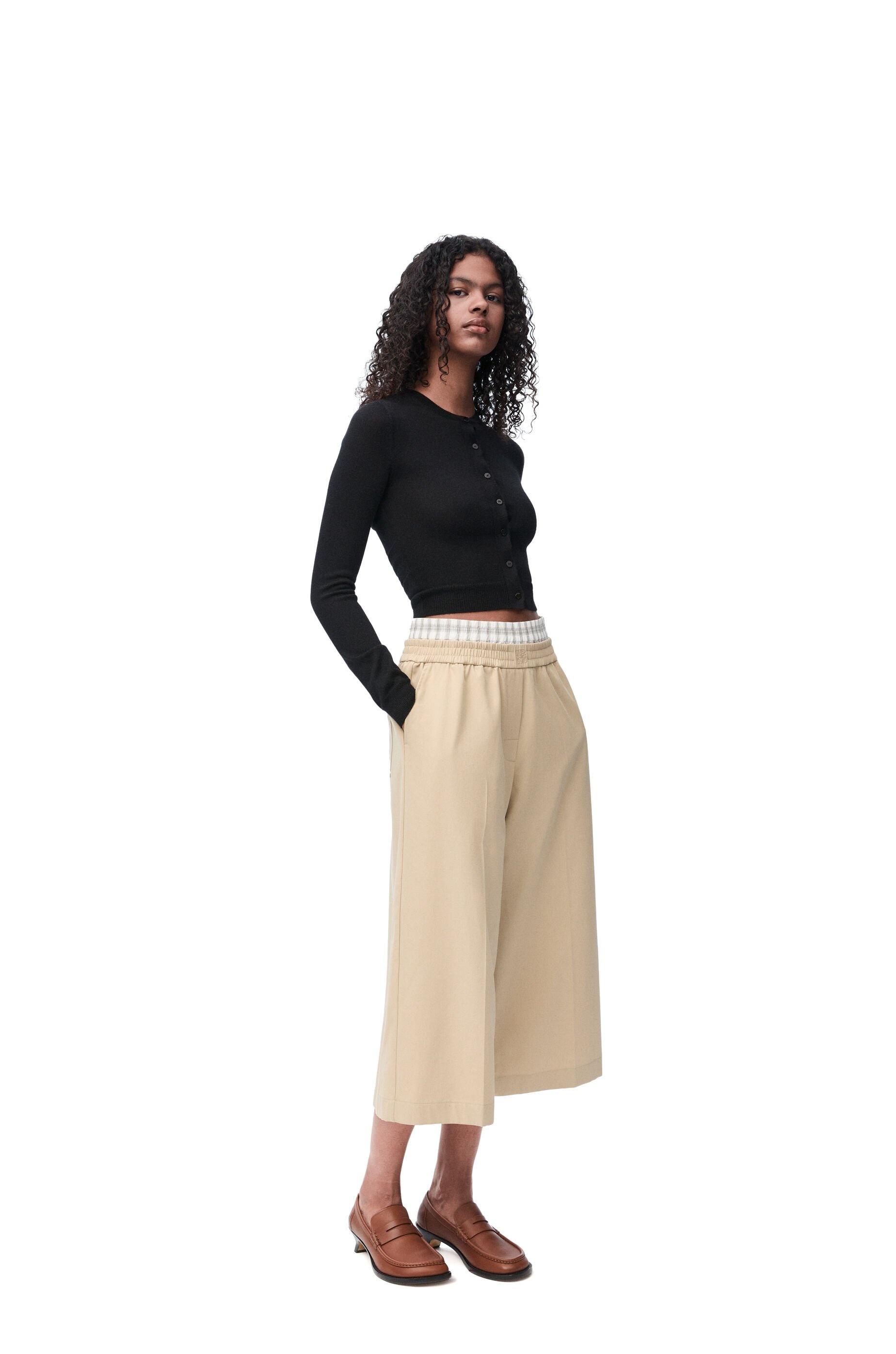 Draped cardigan in cashmere and silk - 2
