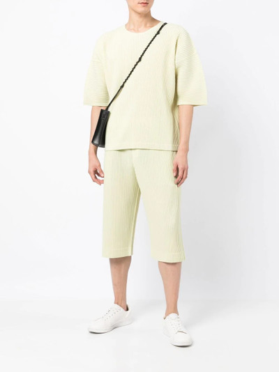 ISSEY MIYAKE tailored pleated shorts outlook