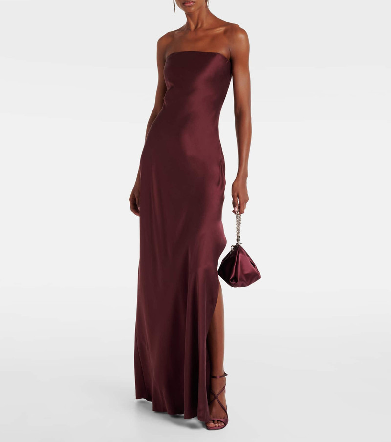 JIMMY CHOO Azia 95 satin sandals outlook