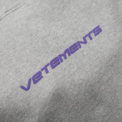 VETEMENTS VETEMENTS Logo Taped Oversized Hoody outlook