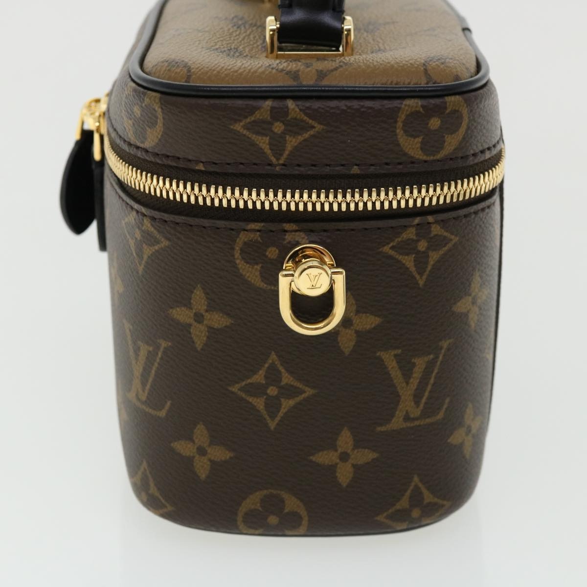 LOUIS VUITTON Monogram Reverse Vanity Nvpm Hand Bag M45165 - 3