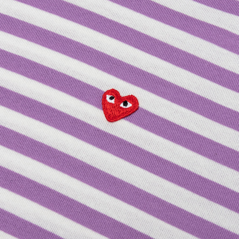 striped heart-logo t-shirt 3