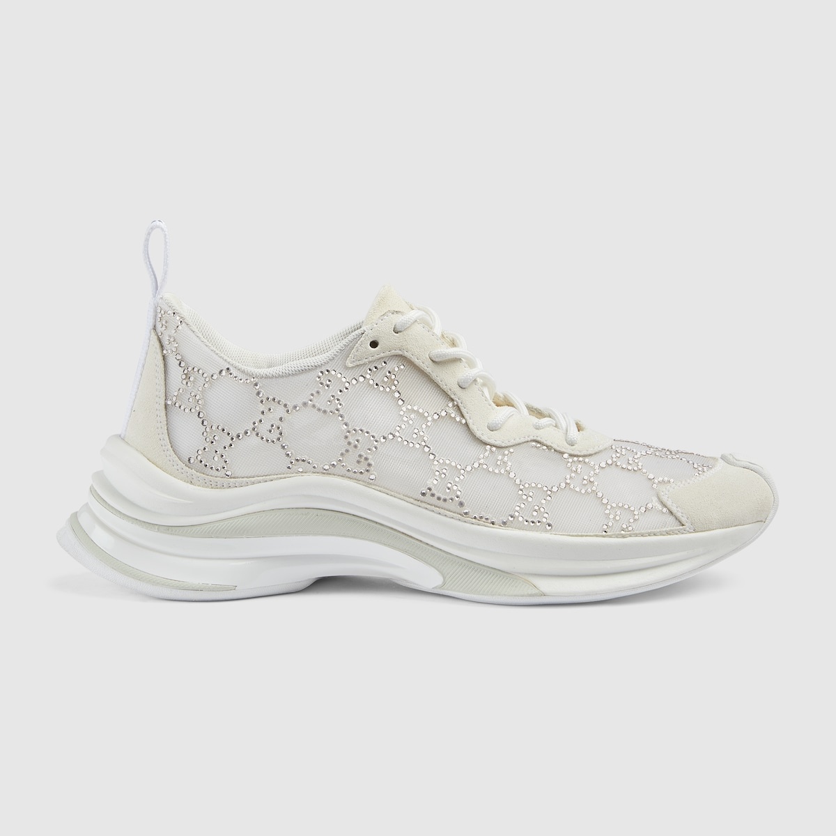 【GUCCI】lady's スポーティー RUN スニーカー【36size】 GUCCI グッチ GUCCI RUN GG クリスタル ウィメンズ スニーカー