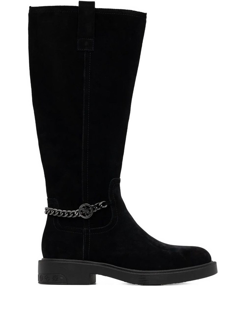 Fyonal suede chain-detail boots 1