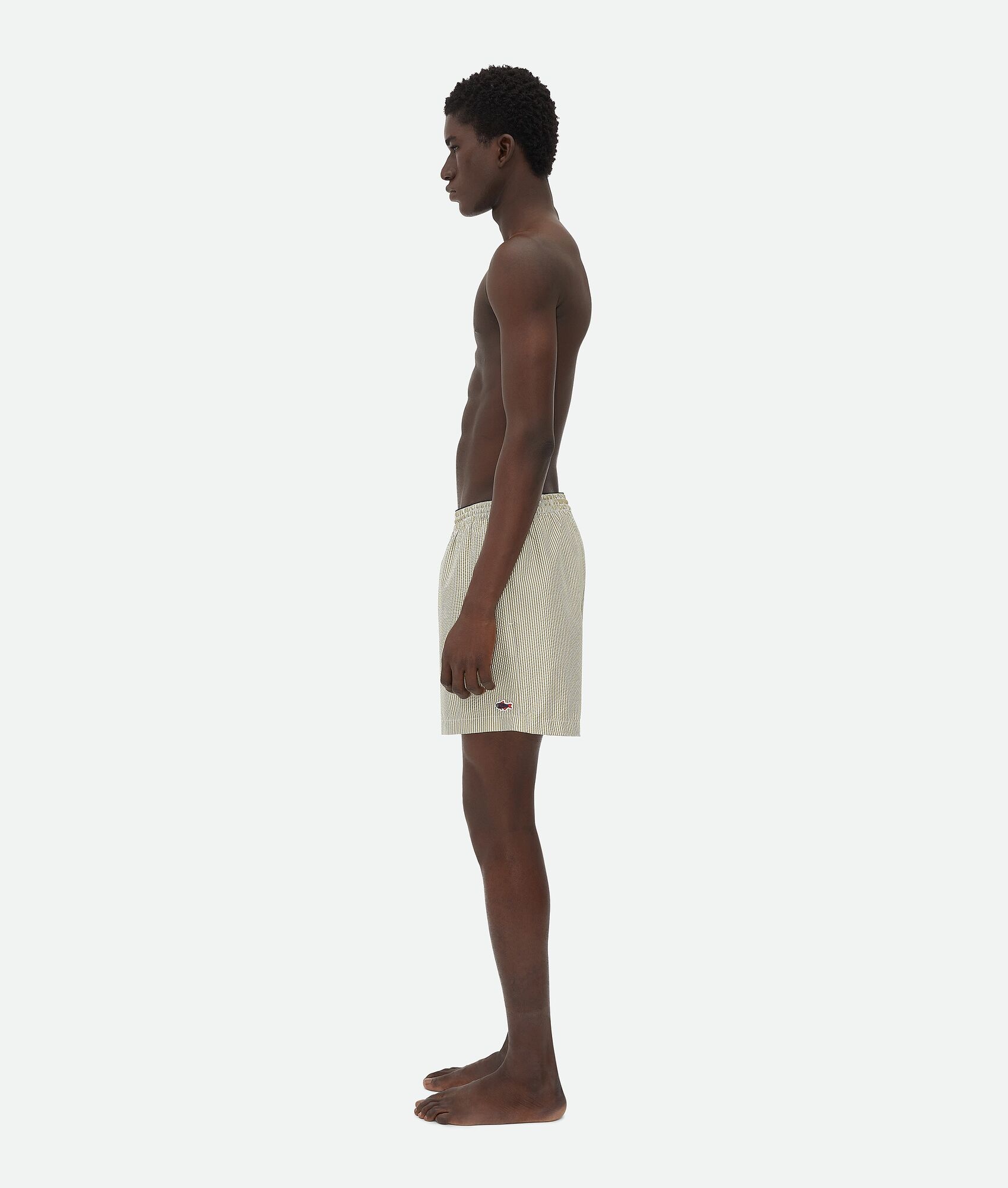 Seersucker Swim Shorts - 2