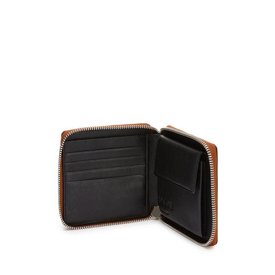 Loewe Puzzle square zip wallet in classic calfskin outlook