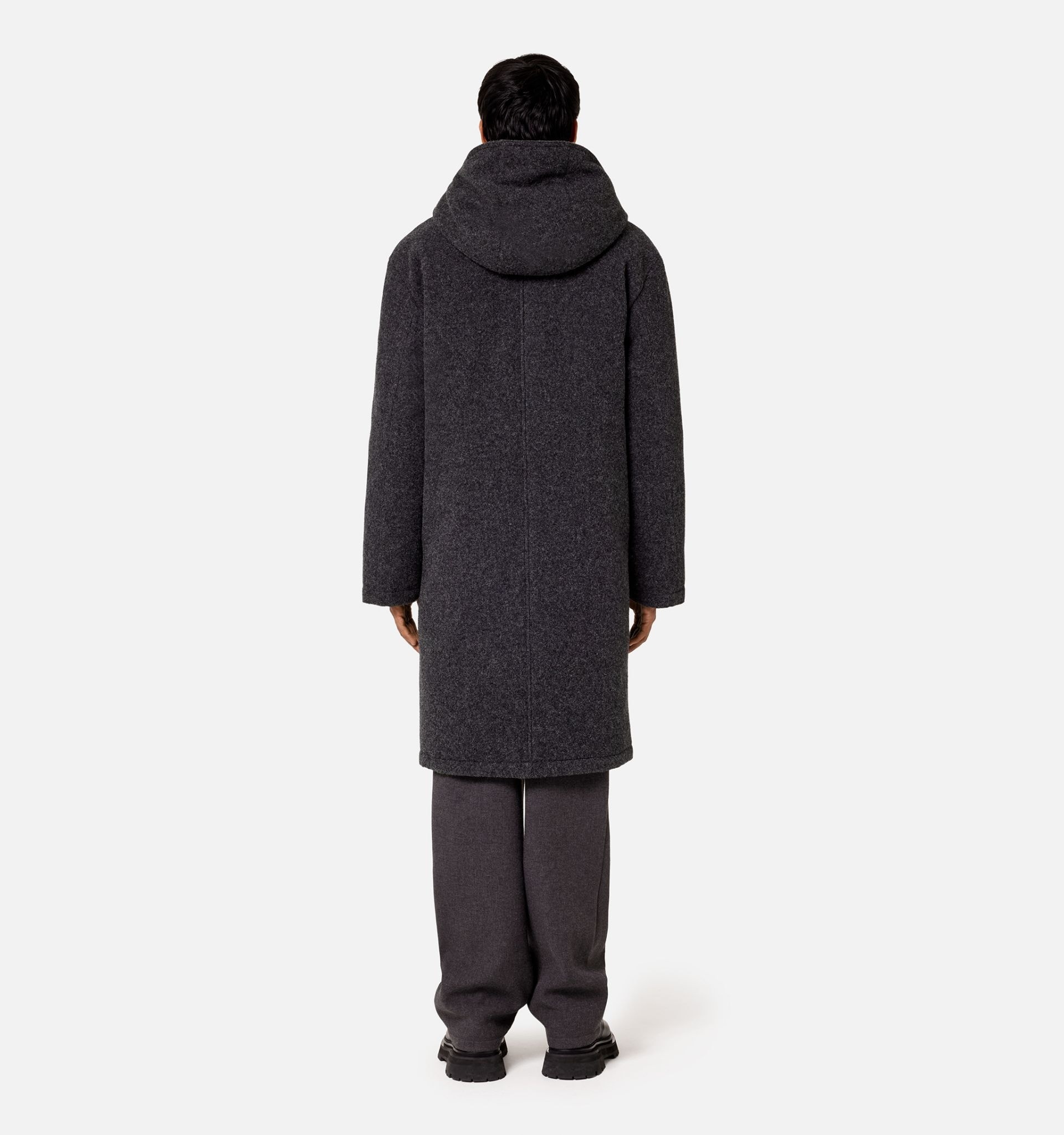 Hooded Quilted Coat - 5