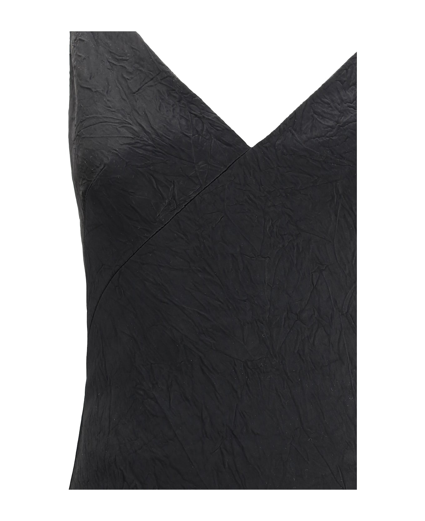 Cracked Finish Long Dress - 3