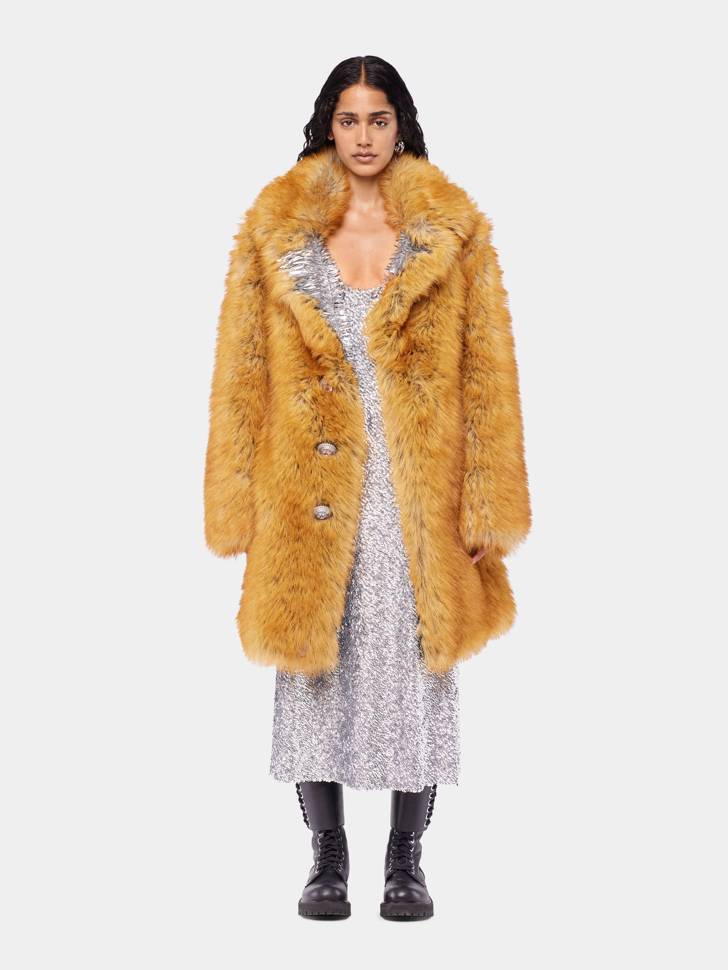 FAKE FUR COAT - 2