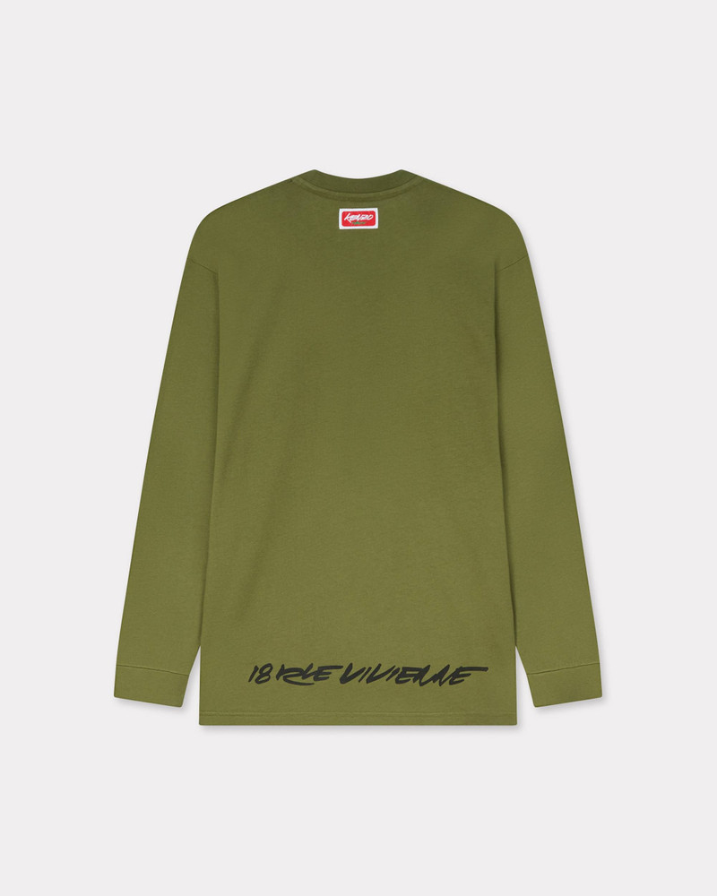 KENZO 'Kenzo x Futura 2000' long slevee T-shirt in cotton outlook