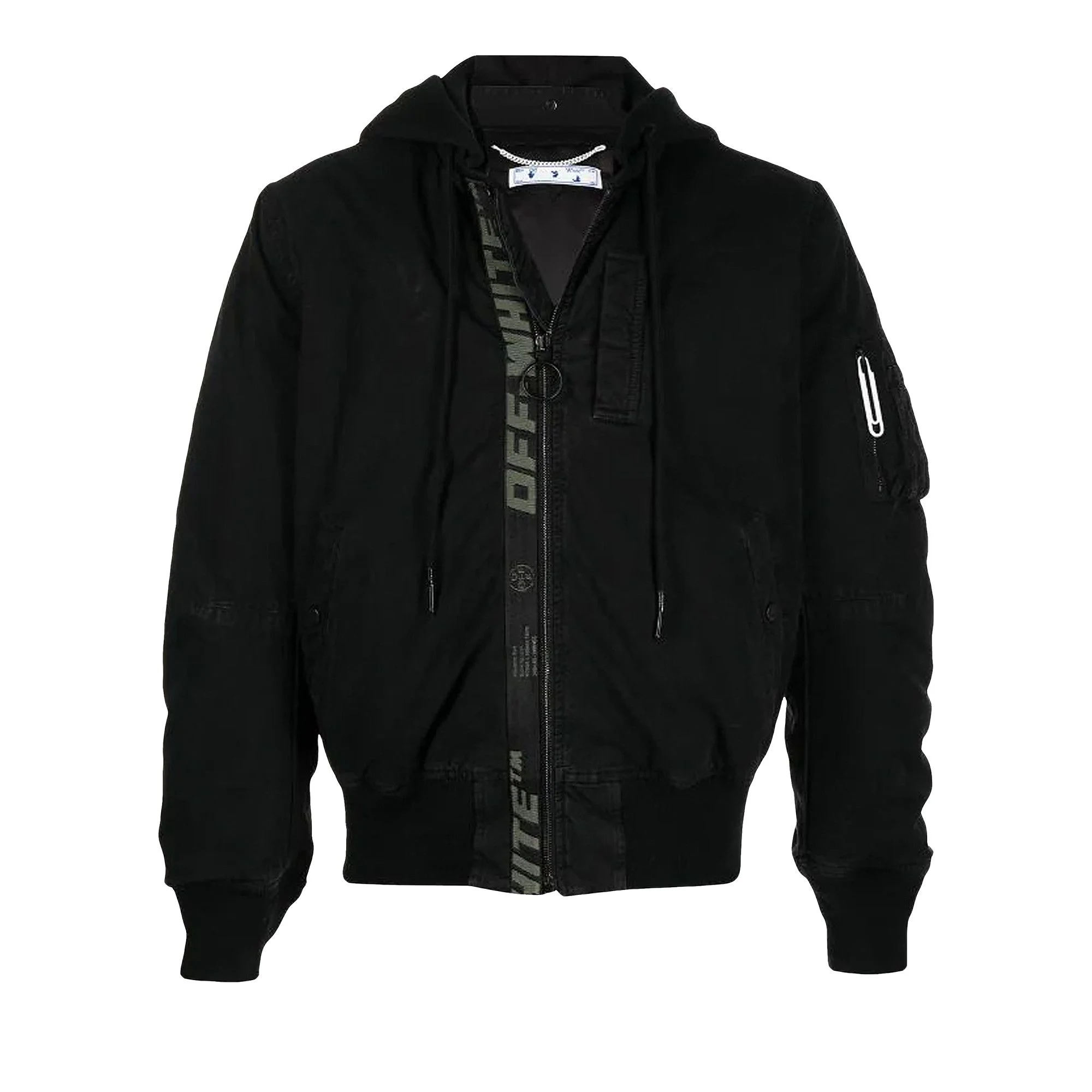 Off-White Vintage Arrow Bomber 'Black/White' - 1