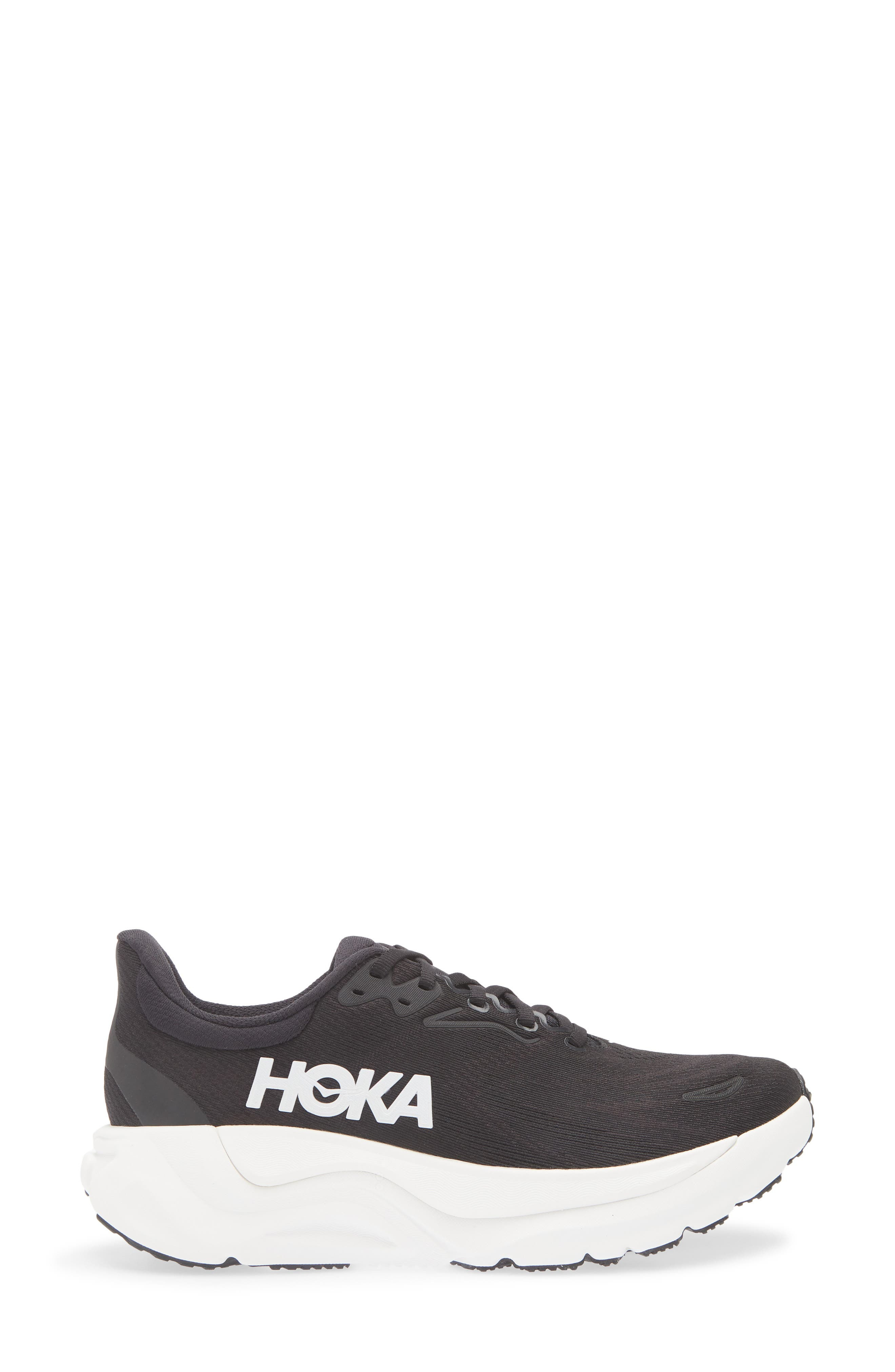 HOKA Arahi 8 Running Shoe in Black /White at Nordstrom - 3