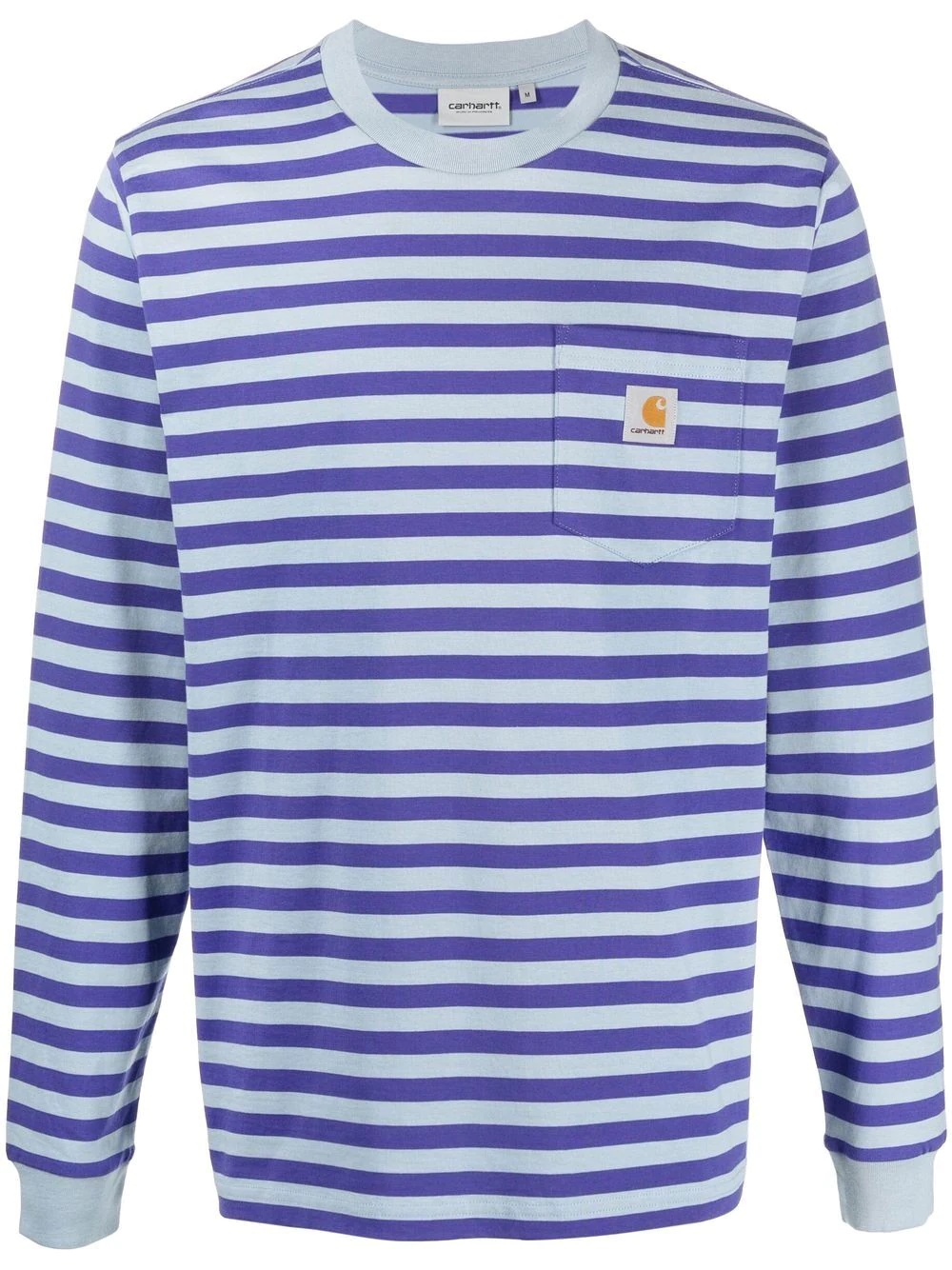 striped long-sleeve T-shirt - 1