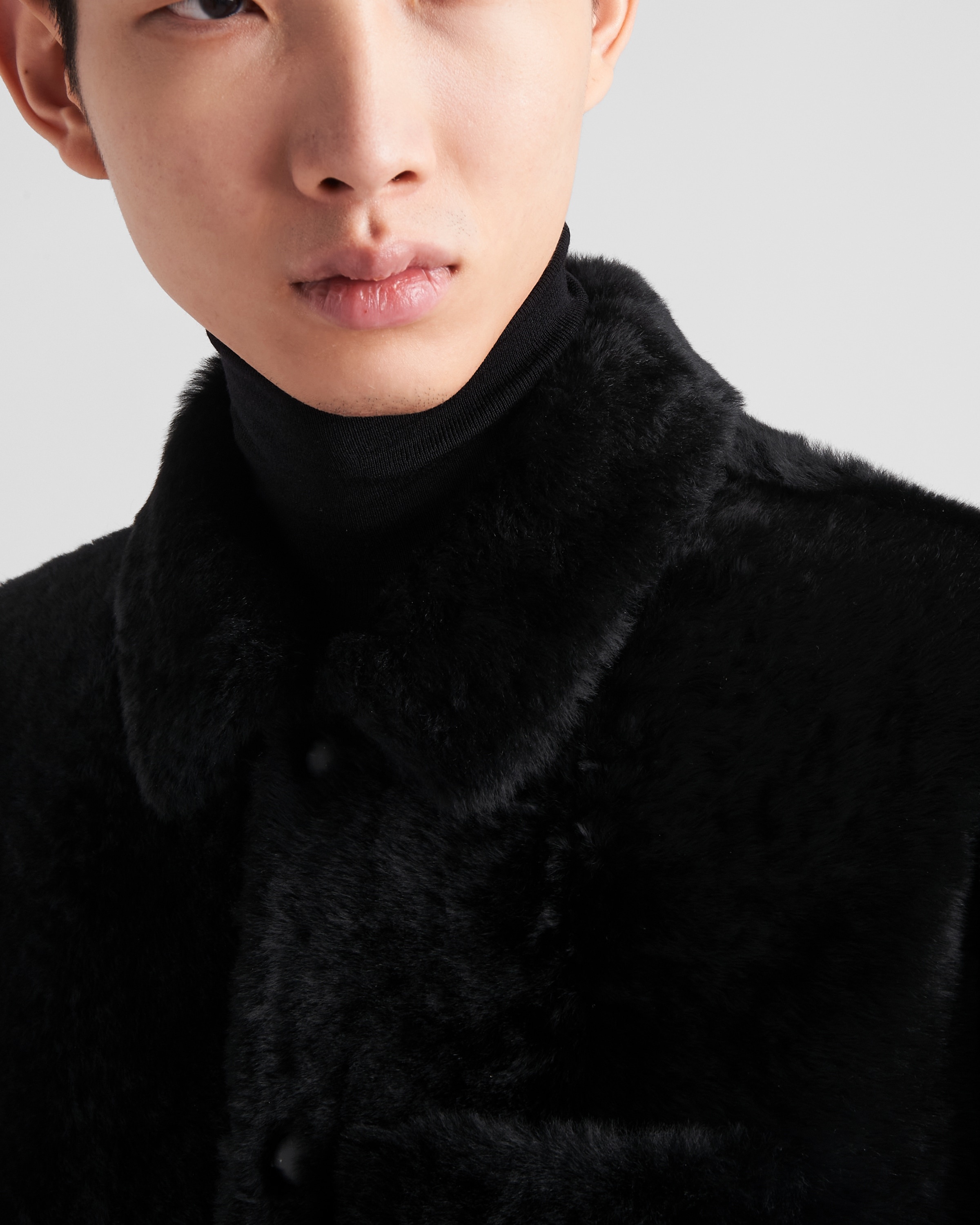 Shearling blouson jacket - 4