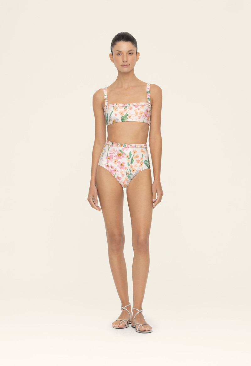 Agua by Agua Bendita Olmo Jardinera Bikini Top outlook