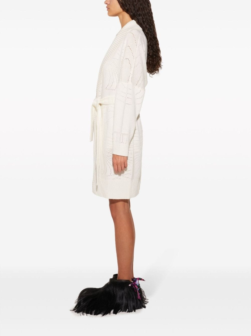 pointelle-knit cashmere cardigan 3