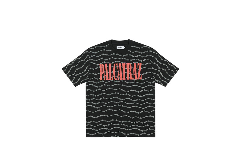 PALCATRAZ T-SHIRT BLACK - 1