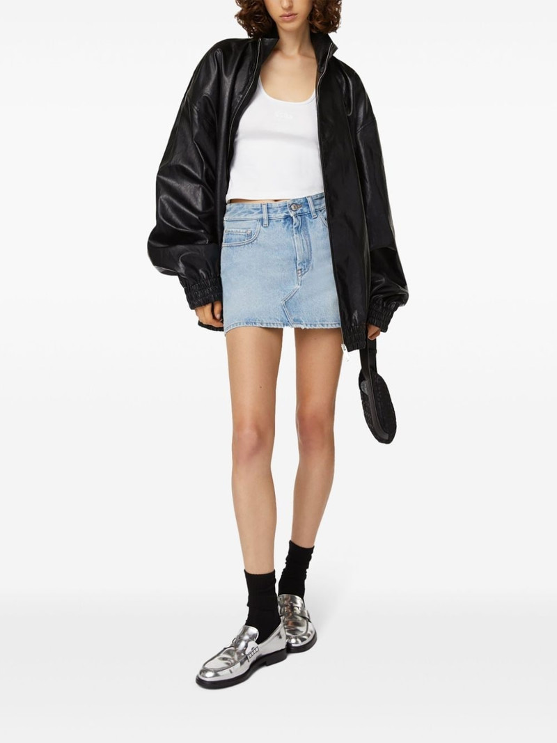GCDS Chocker denim skirt outlook