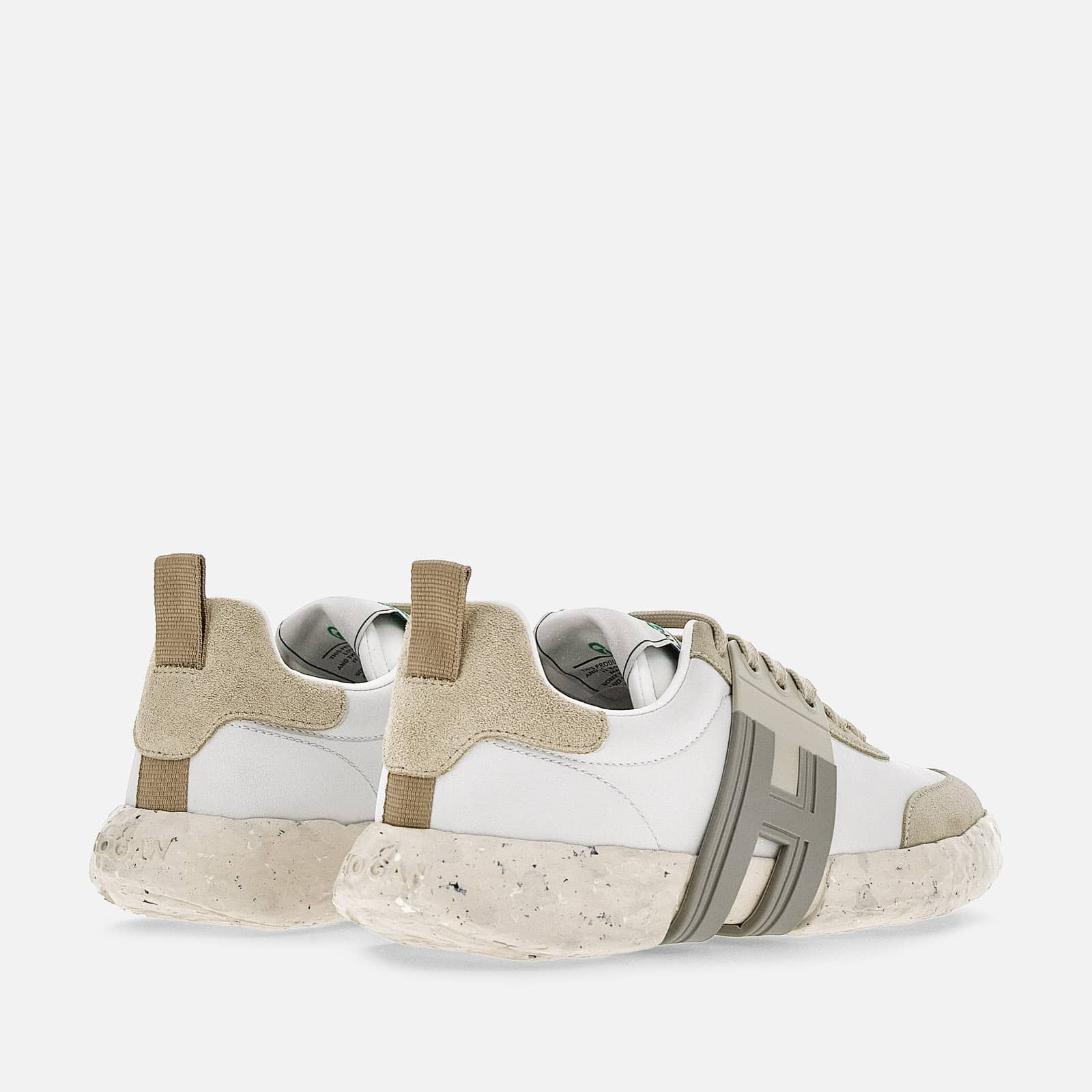 Sneakers Hogan-3R White Beige Grey - 3