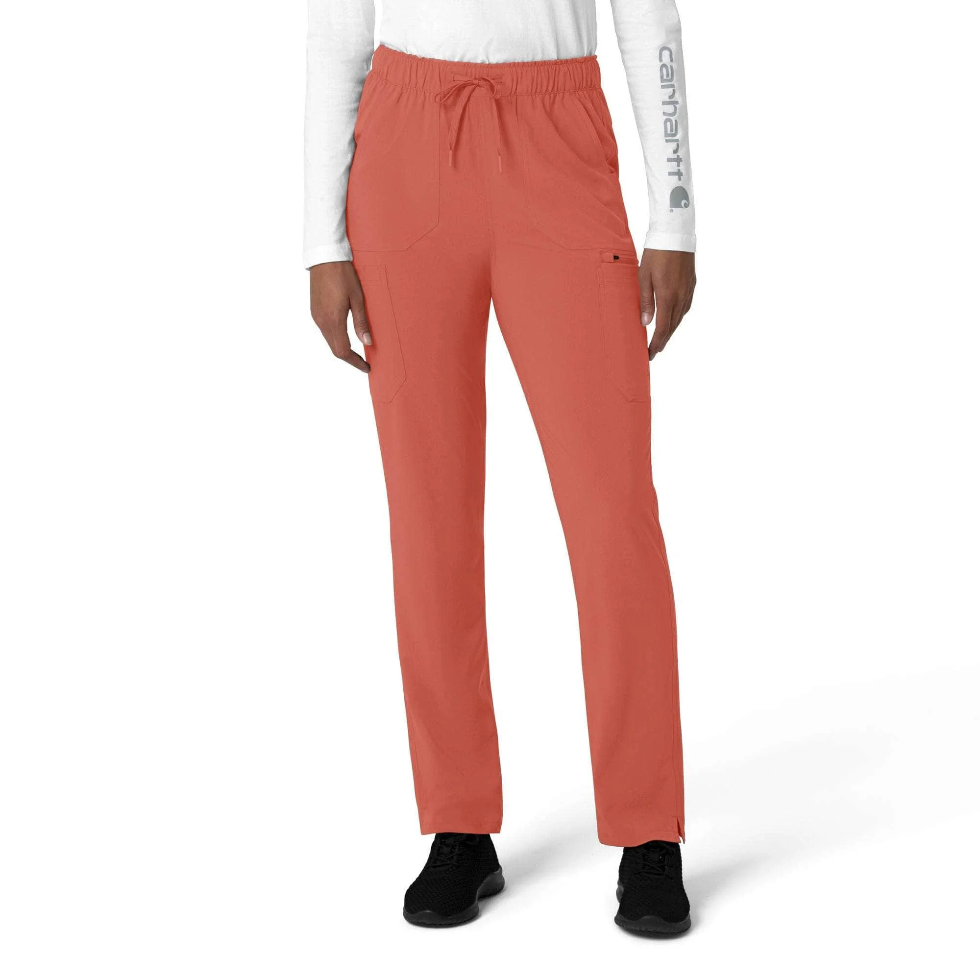 Women's Force Cross-Flex Straight Leg Cargo Scrub Pant - 1