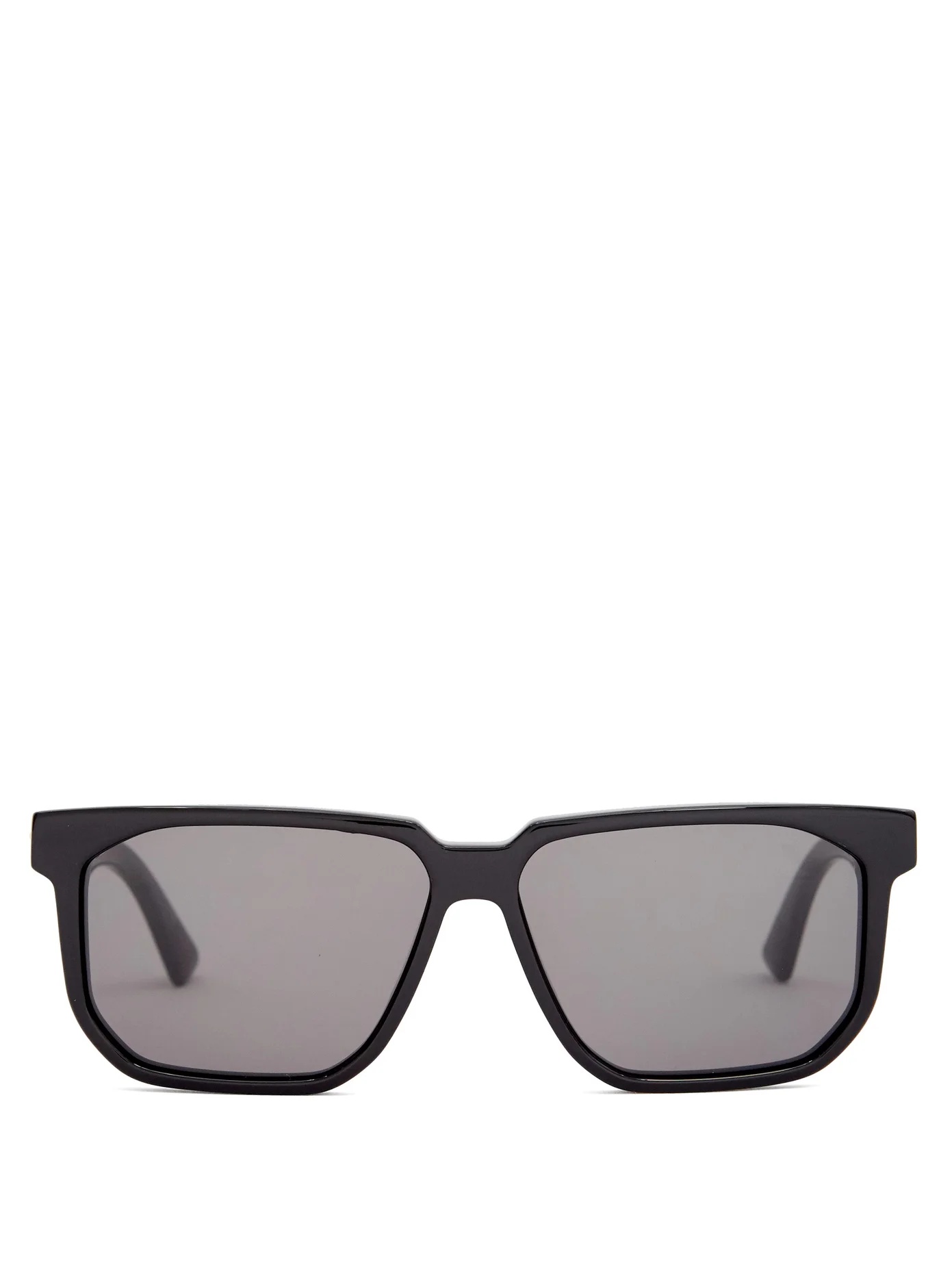 Square acetate sunglasses - 1