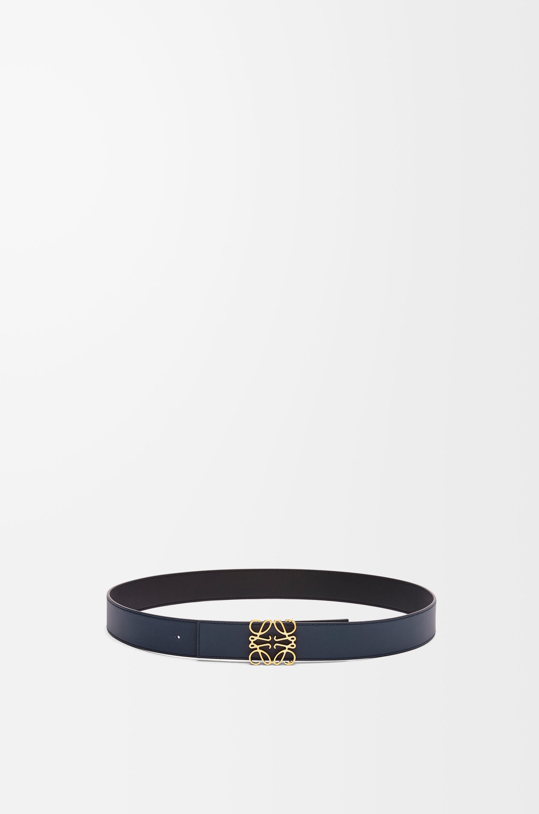 Reversible Anagram belt in smooth calfskin - 2