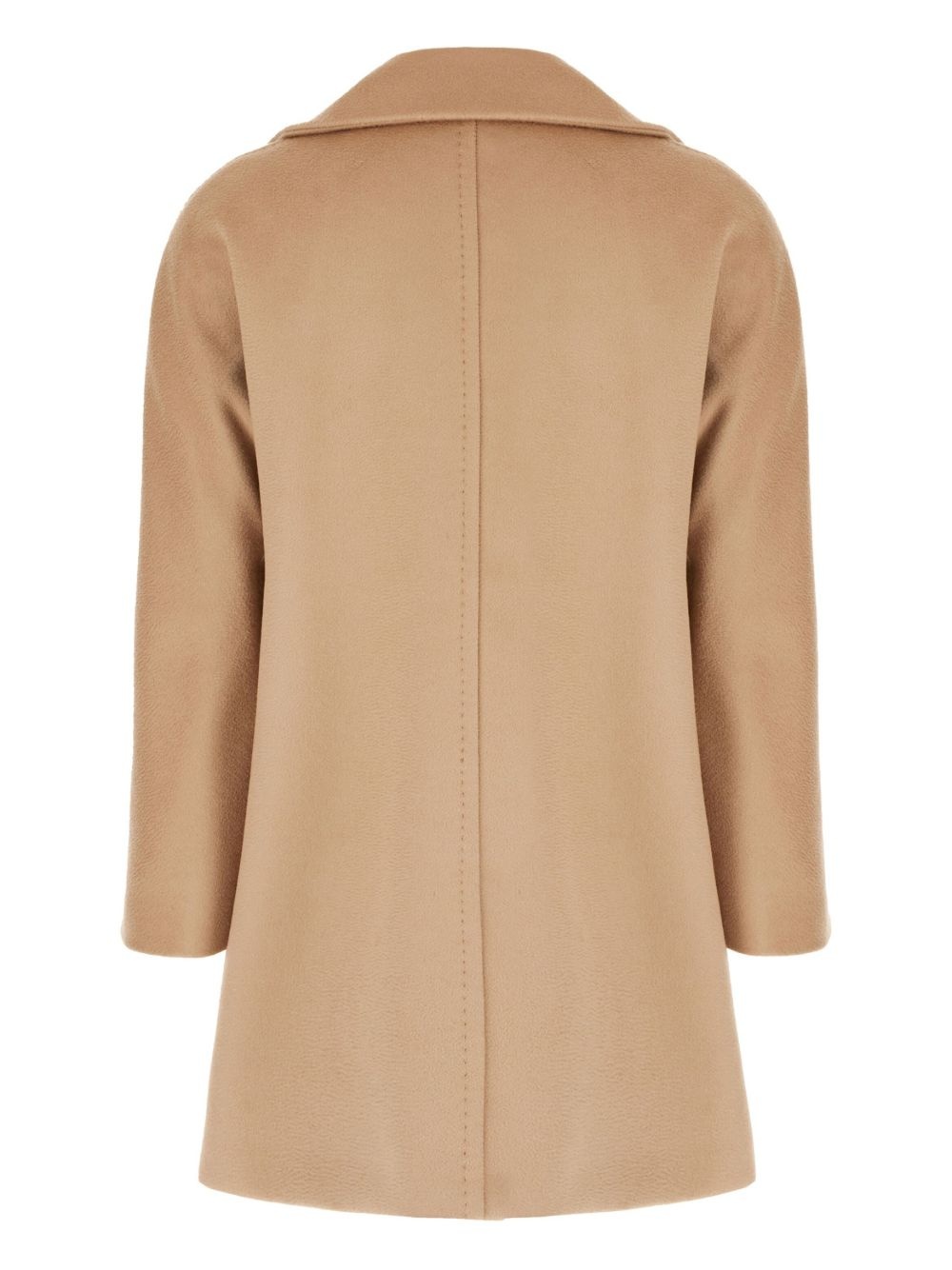camel wool coat - 2