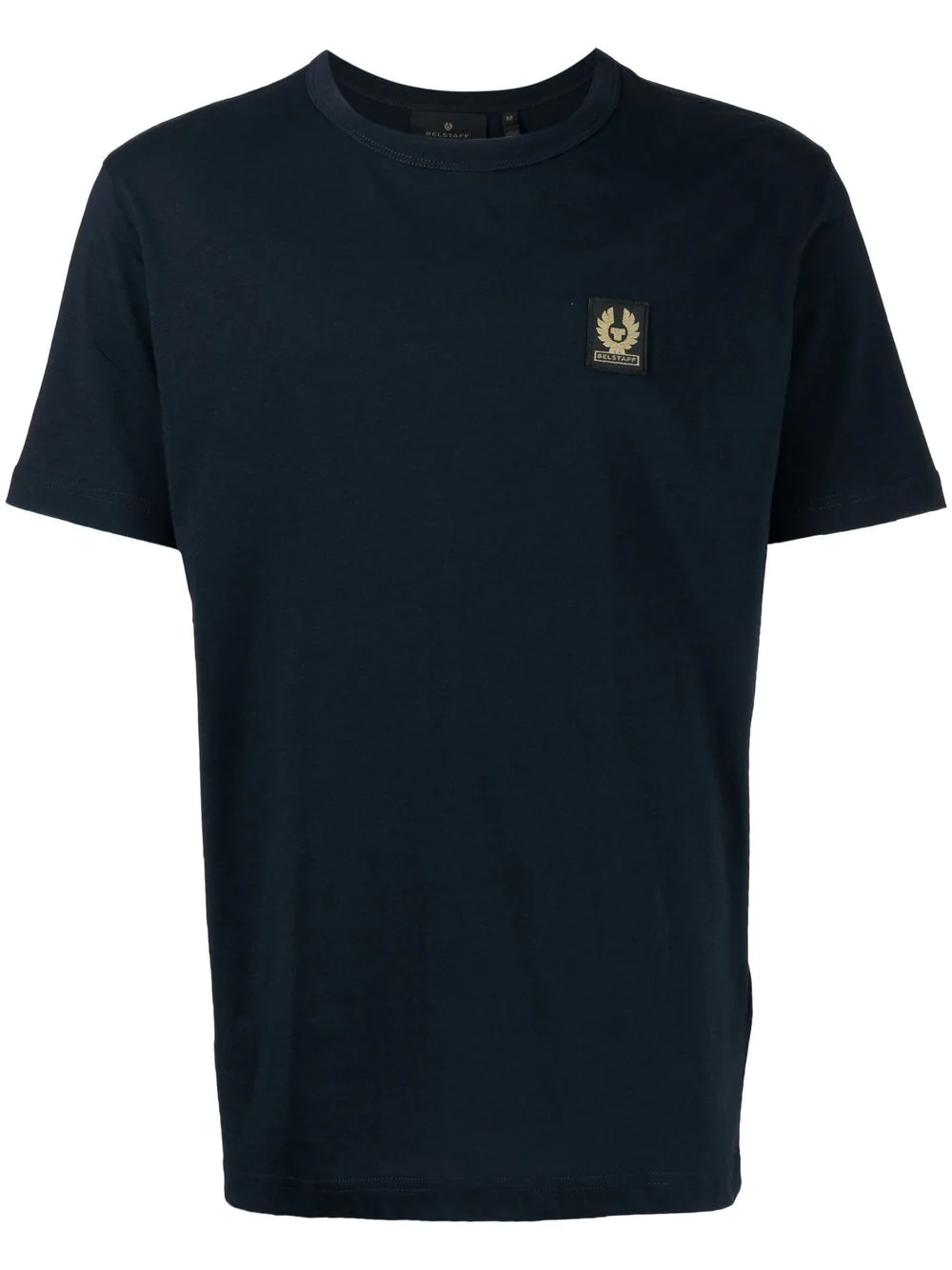 logo-patch crew neck T-shirt - 1