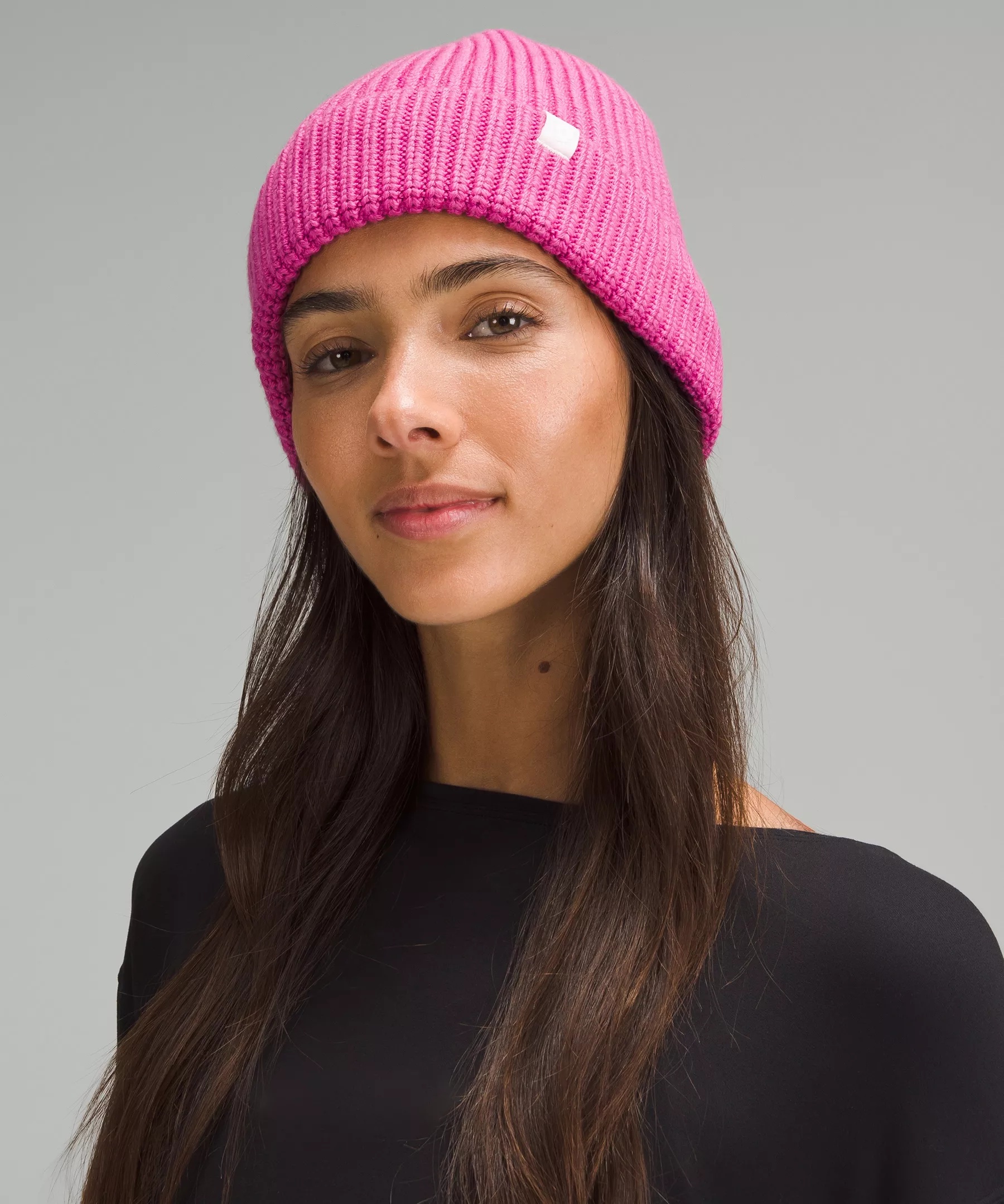 Close-Fit Wool-Blend Ribbed Knit Beanie - 2