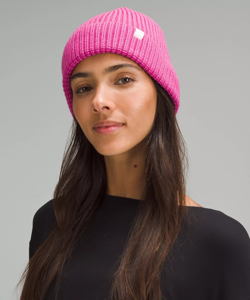 lululemon Close-Fit Wool-Blend Ribbed Knit Beanie outlook