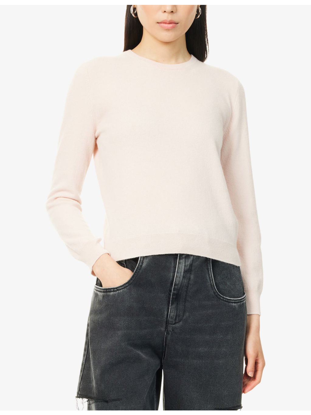 Round-Neck Regular-Fit Wool Jumper - 3