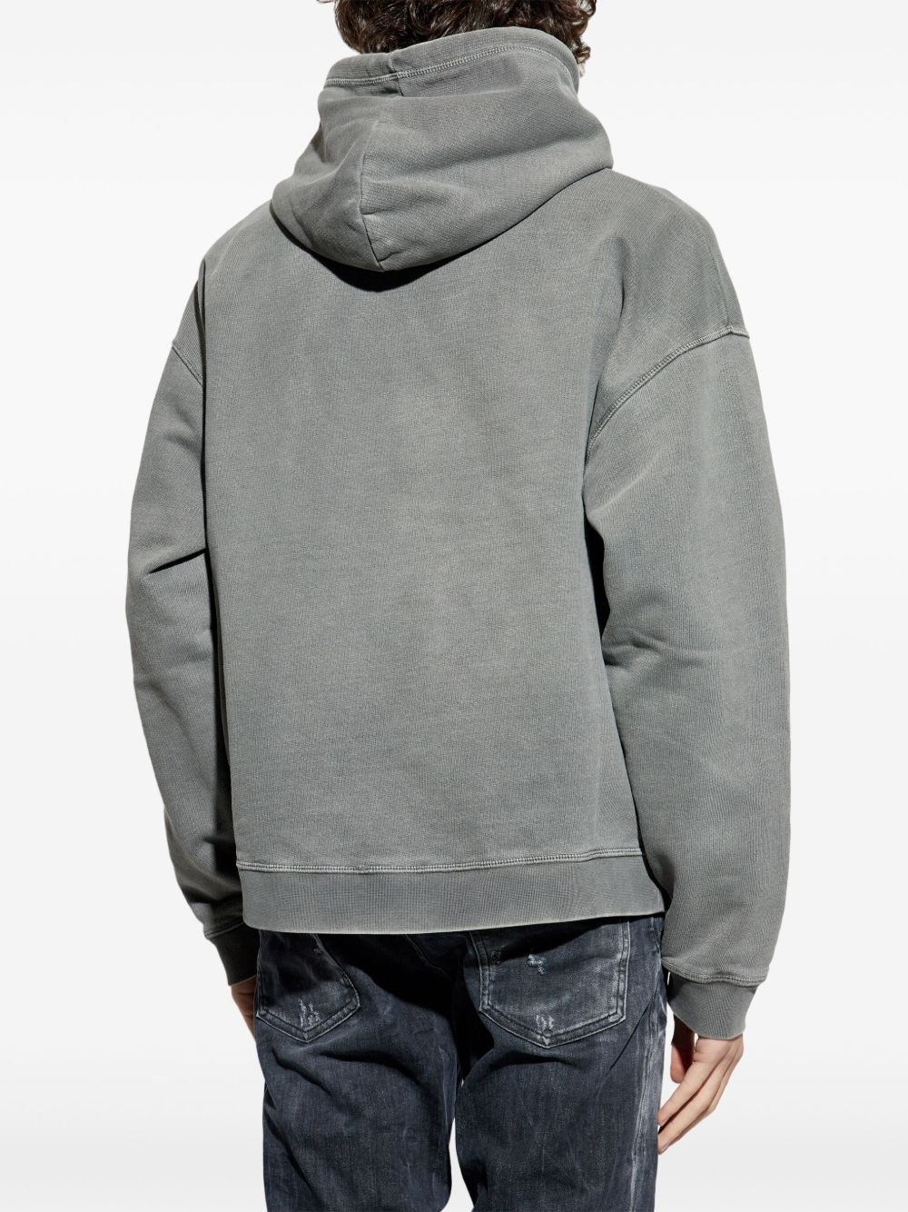 logo-print hoodie - 4