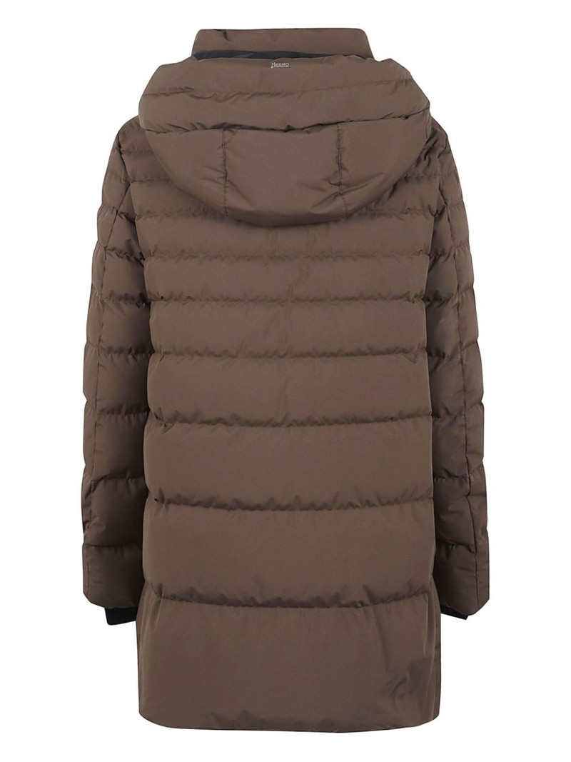 Herno hooded padded jacket outlook