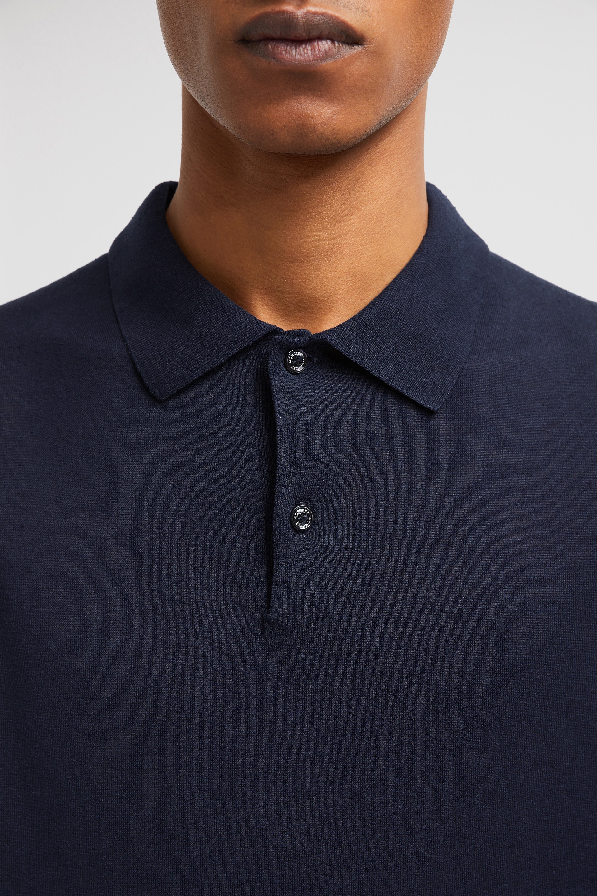 Silk & Linen Knit Polo Shirt - 6
