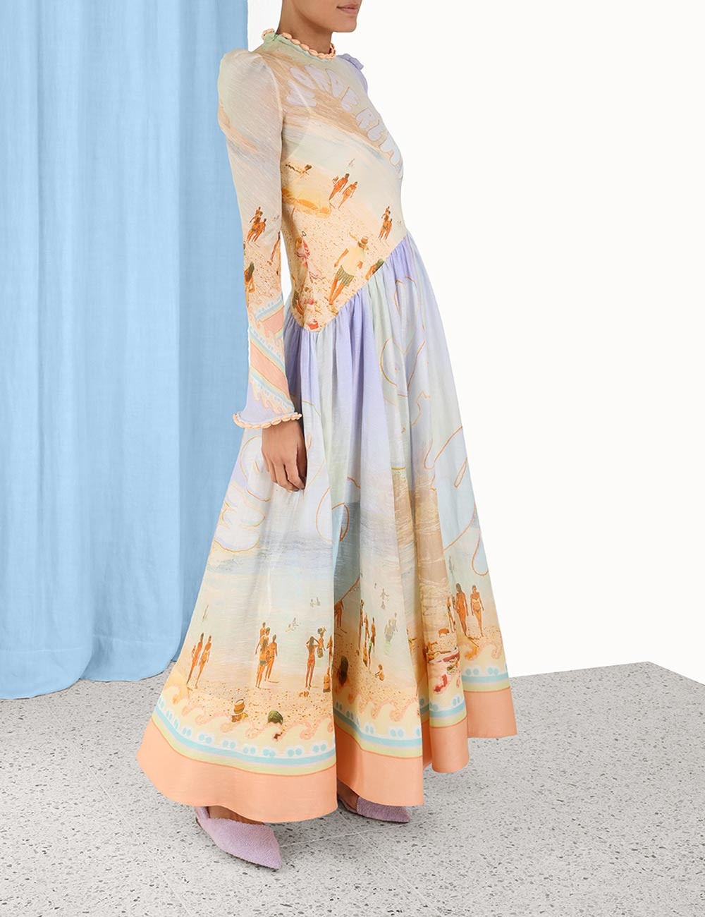 TAMA BIAS LONG DRESS - 2