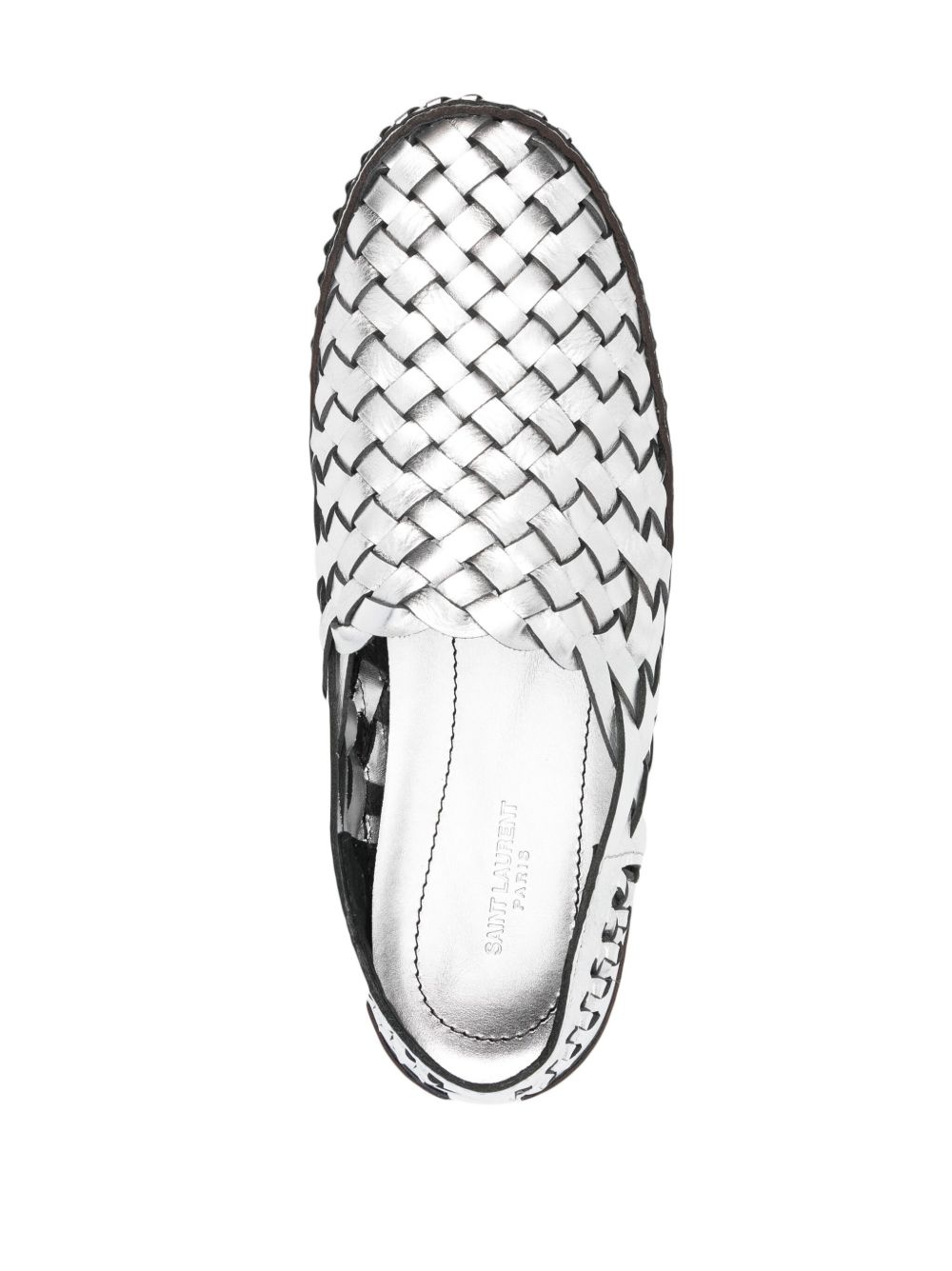 Neil woven metallic loafers - 4